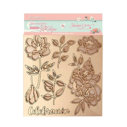 Decorative chips cm. 14x14 Celebration
