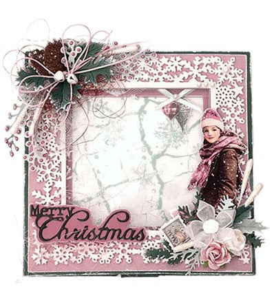 JMA Cutting Die Christmas Greens Christmas Blush no. 1061