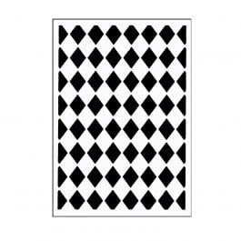 Vaessen Creative • Embossing folder Stijlvolle diamanten