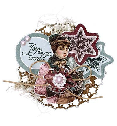 JMA Designer Paper Pad Double-sided Scrapbooking Christmas Blush no. 394