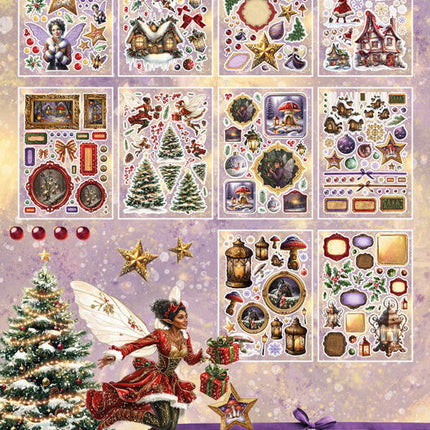 SL Die-cut Paper Pad Fairy Christmas Essentials No. 334
