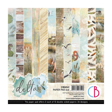 Delta Paper Pad 6"x6" 24/Pkg
