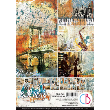 Blue Note Creative Pad A4 9/Pkg