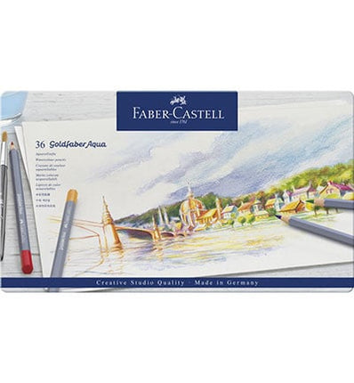 (FC-114636) Watercolor pencil FC Goldfaber case of 36 pcs. Creative Studio