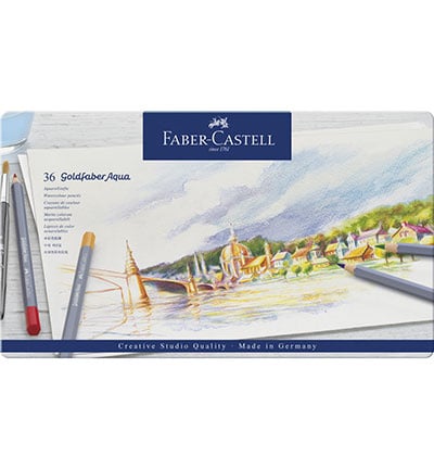 (FC-114636) Watercolor pencil FC Goldfaber case of 36 pcs. Creative Studio
