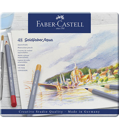 (FC-114648) Watercolor pencil FC Goldfaber case of 48 pcs. Creative Studio