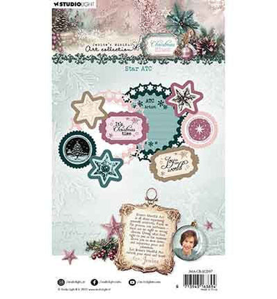 JMA Stamp and Cutting Dies Star ATC Christmas Blush no. 97