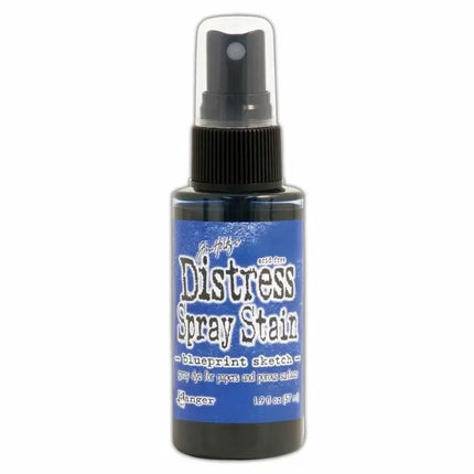 Ranger • Tim Holtz Distress spray stain Blueprint sketch