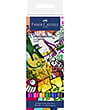 Duo aquarelmarker FC Goldfaber etui 6st. Graﬃti kleur nrs: 229, 208, 137, 228,