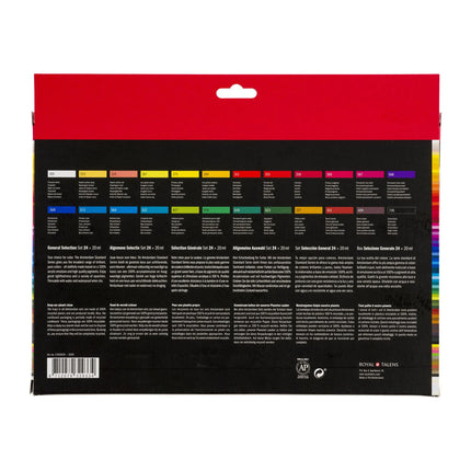 Amsterdam • Standard Series Acrylics General Selection Set 24x20ml
