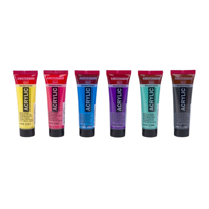 Amsterdam • Standard Series Acrylic Paint Colorful Metallic Set 6x20ml