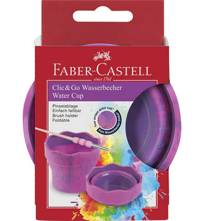 Watercup Clic & Go, Pink marble