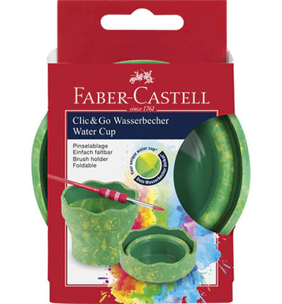 Watercup Clic & Go, Green marble
