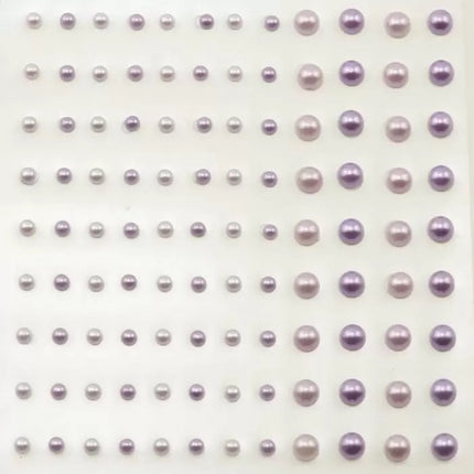 Vaessen Creative • Parels Half Zelfklevend 3+5mm 108pcs Lich