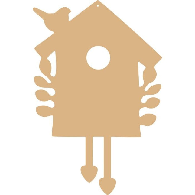 Vaessen Creative • MDF Birdhouse spring 27x41cm