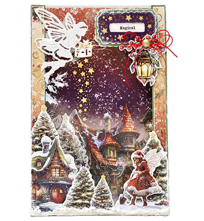 SL Die-cut Paper Pad Fairy Christmas Essentials No. 334
