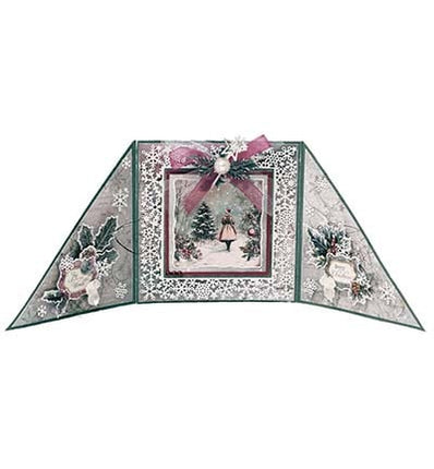 JMA Cutting Die Snowy Frame Christmas Blush no. 1059