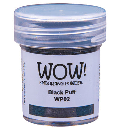 Wow Puﬀ Colours, Black
