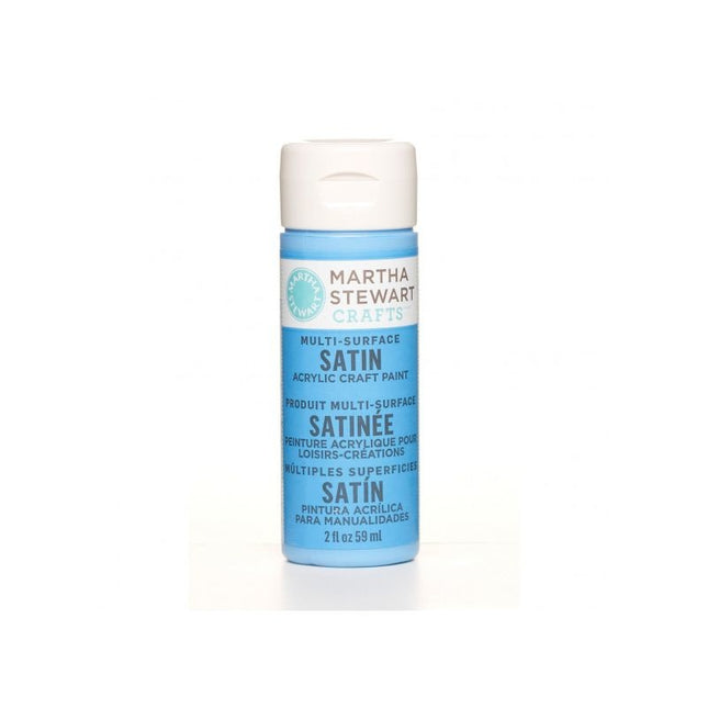 Martha Stewart • Satin verf 59ml Blue calico