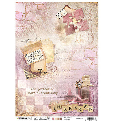 Rice Paper, Jenine’s Mindful Art 3.0 Nr.17