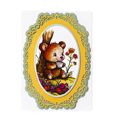 SL Clear Stamp Tea Bear Essentials no.848