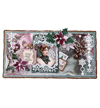 JMA Cutting Die Christmas Greens Christmas Blush no. 1061