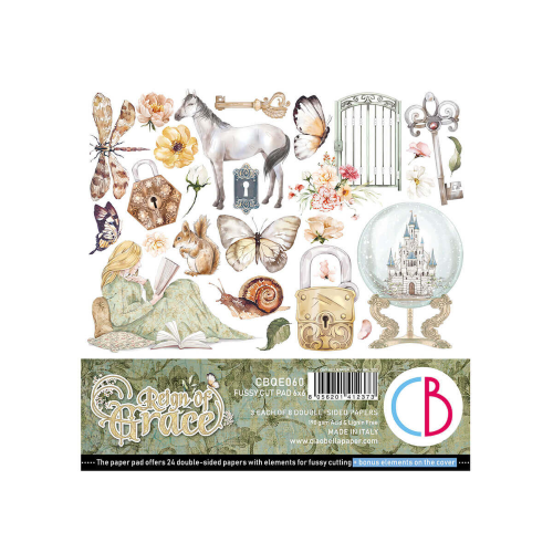 Reign of Grace Fussy Cut Pad 6"x6" 24/Pkg