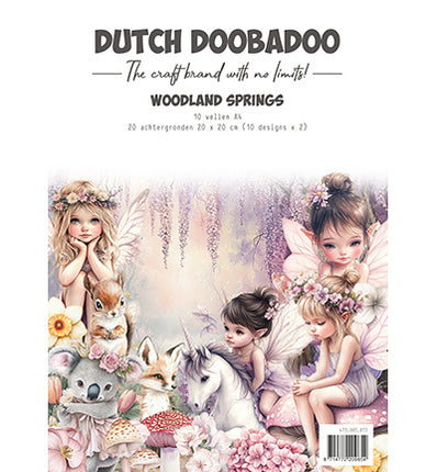 DDBD Collage Paperset Woodland Springs