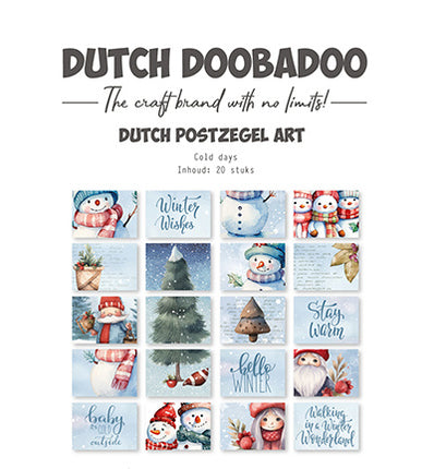 DDBD Die-cut sheet Winter 2x A6