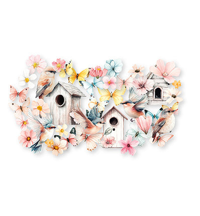 DDBD Collage Die-cuts Fly Away