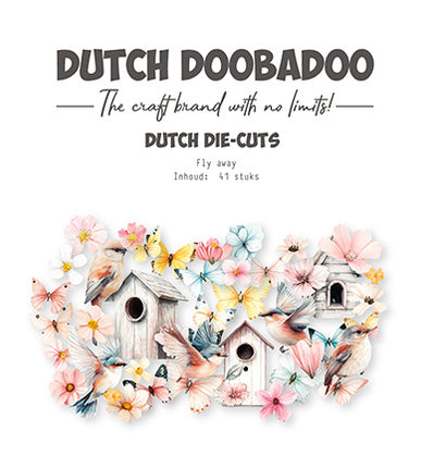 DDBD Collage Die-cuts Fly Away