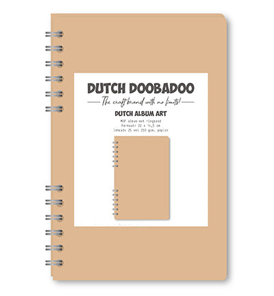 DDBD MDF Art Journal Notebook A5
