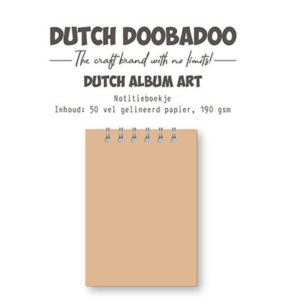 DDBD MDF Art Journal with Paper A6