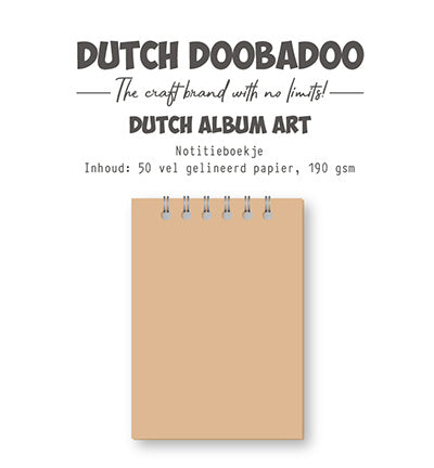 DDBD MDF Art Journal with Paper A6