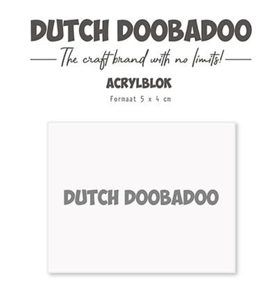 DDBD Acrylic Stamp Block 40 x 50mm