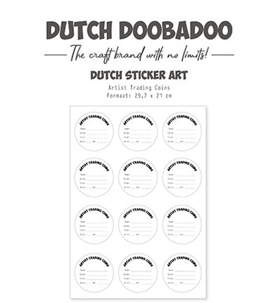 DDBD Sticker Art ATC