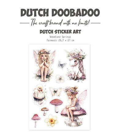 DDBD Transparent Stickers Woodland Springs