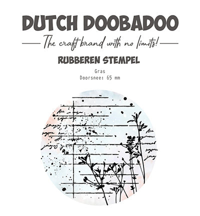 DDBD Rubber stamp 4 ATC Flower
