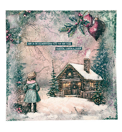 JMA Sticker Sheets Seals & Texts Christmas Blush no. 53