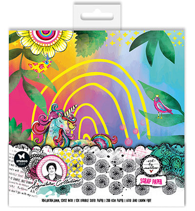 ABM Paper Set Scrap Paper Signature Collection nr.25