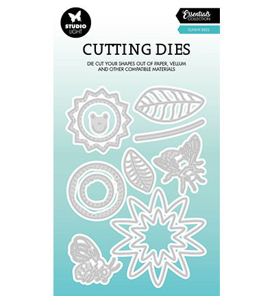 SL Cutting dies Floral bees Essentials no.519