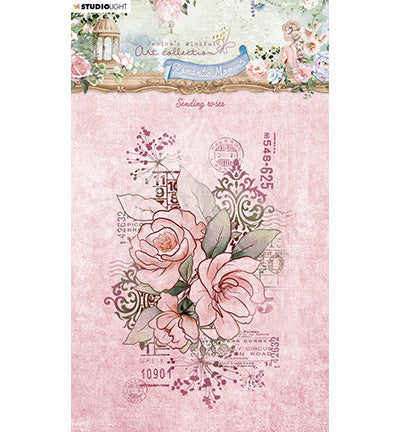 JMA Clear Stamp Sending roses Romantic Moments nr.481