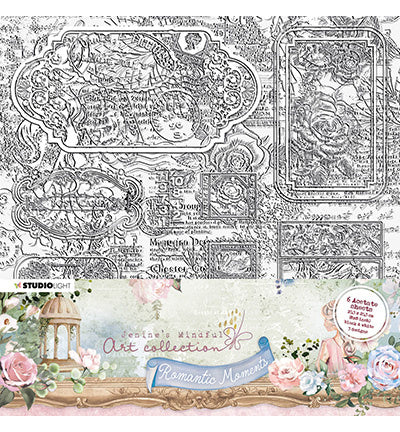 JMA Acetate Sheets Tickets & Grunge Romantic Moments nr.03