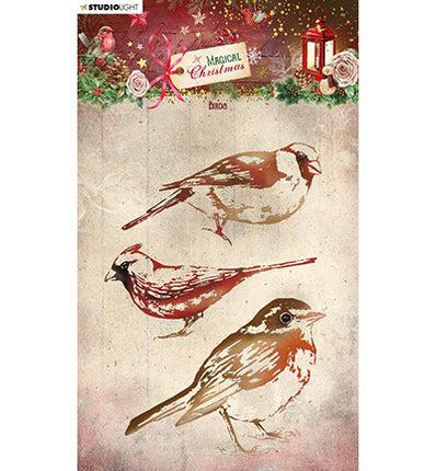 SL Clear Stamp Birds Magical Christmas nr.499