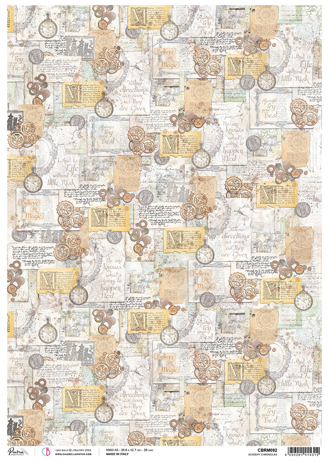 Rice Paper A3 Academy Chronicles