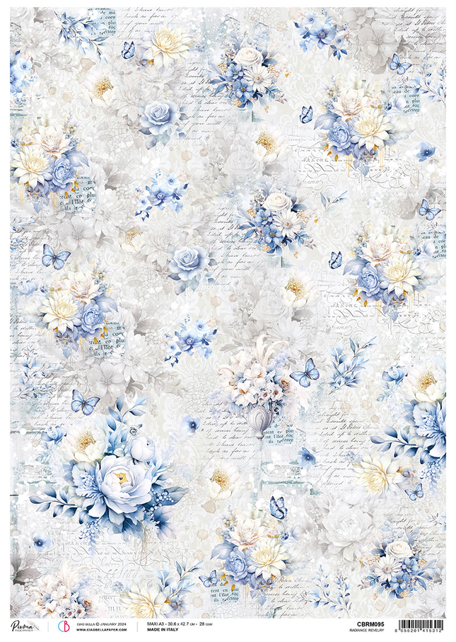 Rice Paper A3 Radiance Revelry