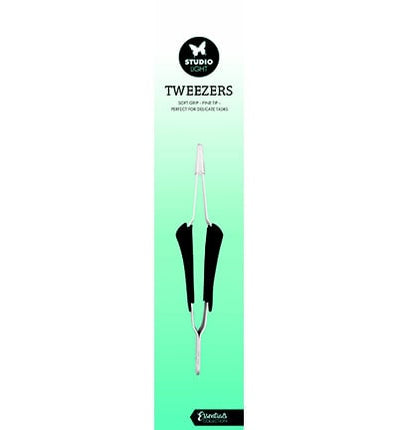 SL Tweezer soft grip fine tip Essentials Tools no.02