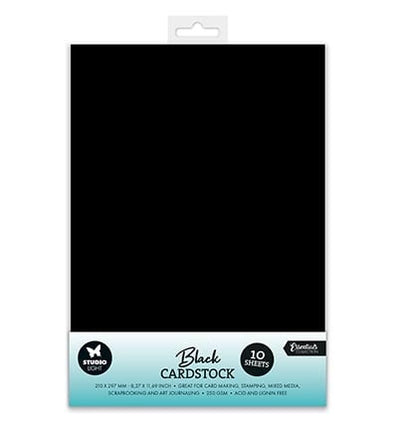 SL Paper set Consumables Black Cardstock 250 gsm no.41