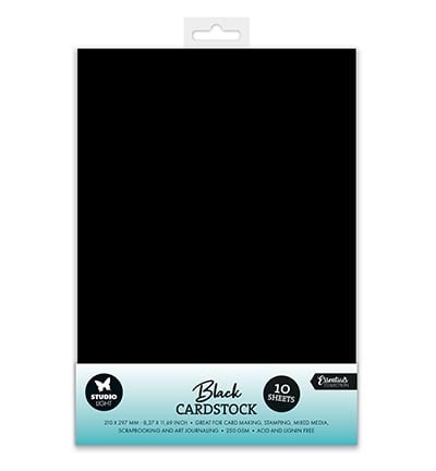 SL Paper set Consumables Black Cardstock 250 gsm no.41