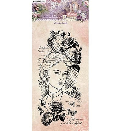 JMA Clear Stamp Victorian beauty Victorian Dreams no. 609